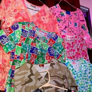 Set of 11 Different Designs Scrubs